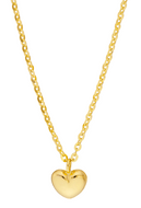 Mini Puff Heart Necklace