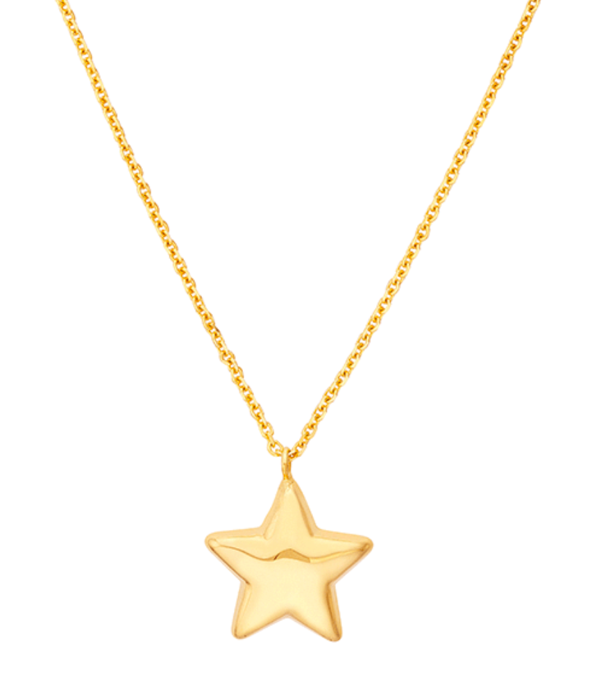 Puff Star Necklace