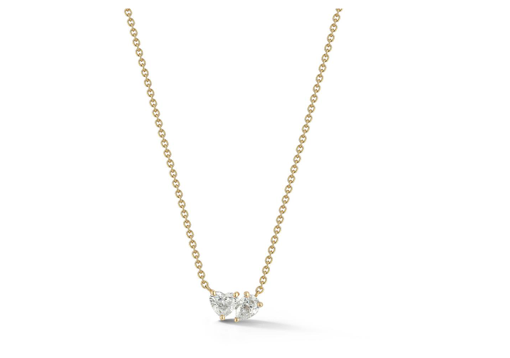 Twin Diamond Classic Pendant