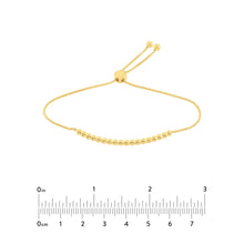 Load image into Gallery viewer, Gold Beaded Bracelet