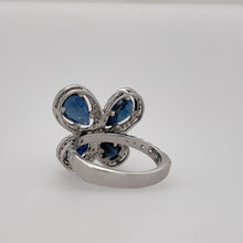 Load image into Gallery viewer, Butterfly Sapphire Ring