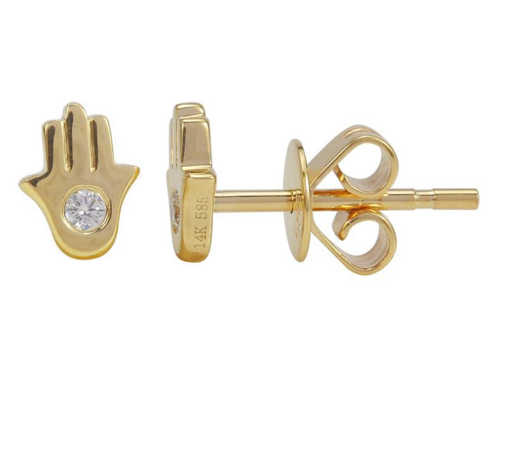 Hamsa Studs