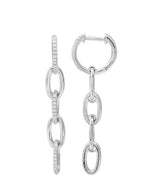 Oval Chain Link Earrings