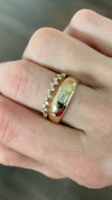 Load image into Gallery viewer, Diamond zig zag ring
