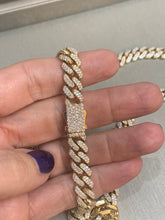 Load image into Gallery viewer, Diamond Cuban Link Chain