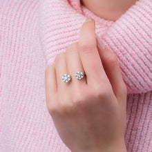 Load image into Gallery viewer, Floating Flower Ring