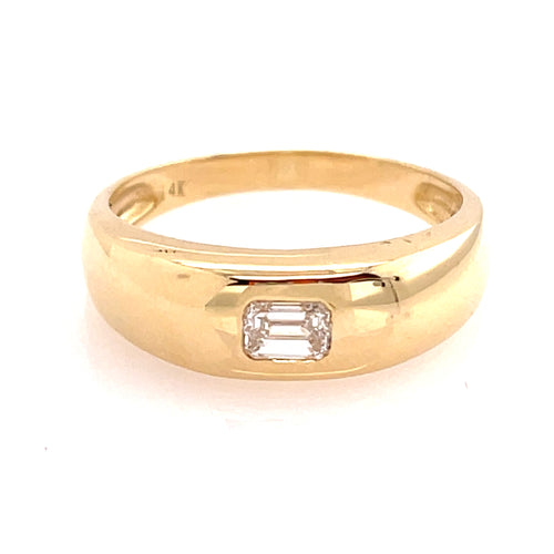 Dome Diamond Ring