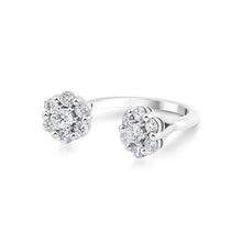 Load image into Gallery viewer, Floating Flower Ring