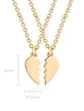Load image into Gallery viewer, Friendship Heart Necklaces