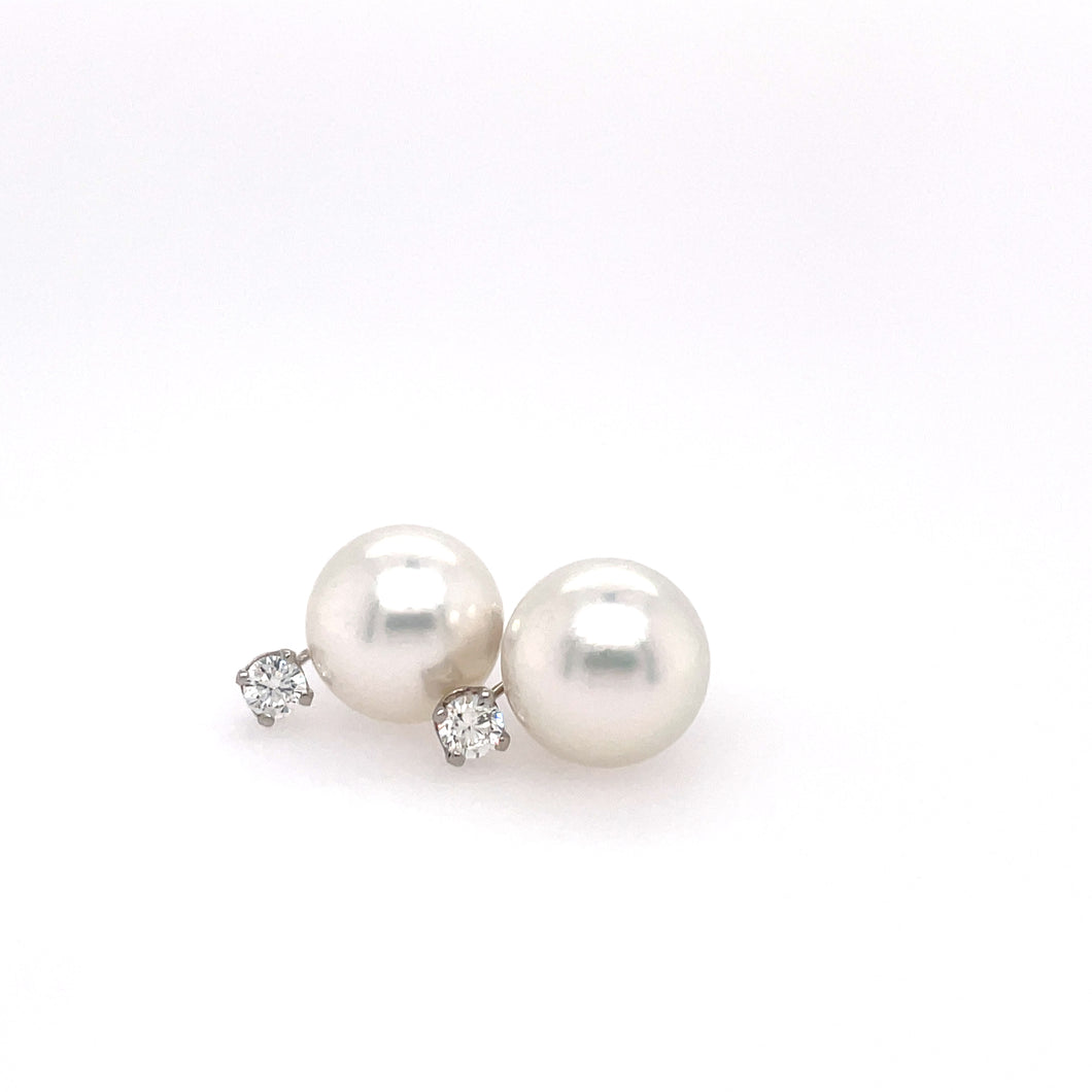 Pearl and Diamond Classic Earring