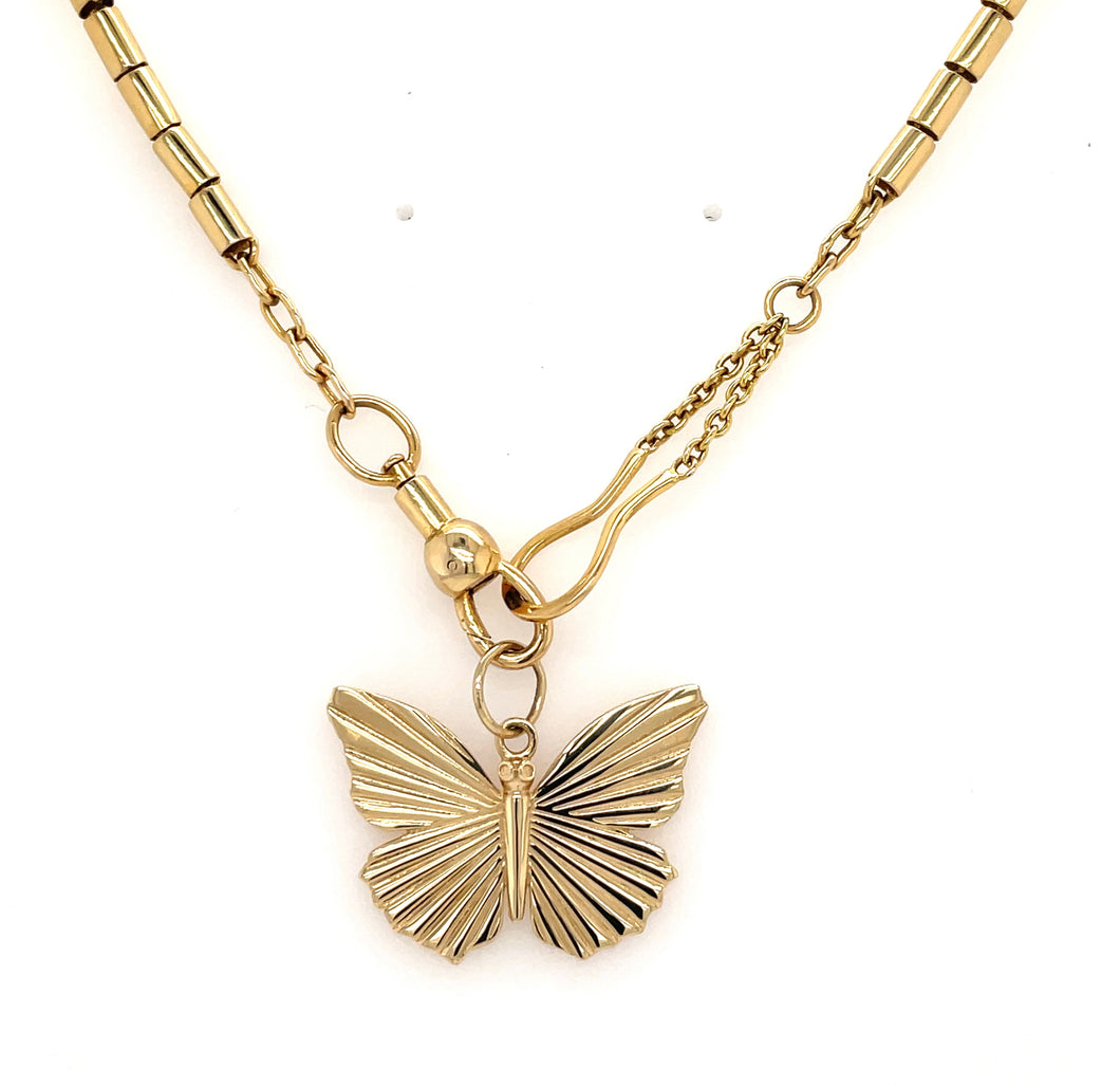 Gold Butterfly Charm