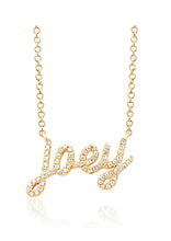 Load image into Gallery viewer, Script Name Necklace