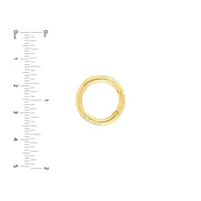 Load image into Gallery viewer, Organically finished charm clasp