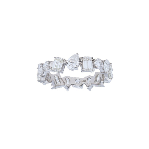 Multi Shape Diamond Eternity Band
